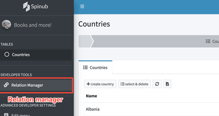 Add single menu item