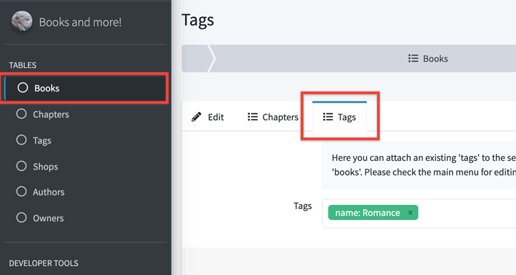 relation pivot example
